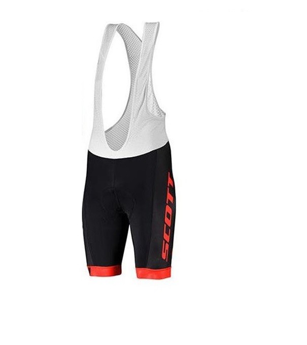 2020 CYCLING JERSEY SCOTT RED SHORT SLEEVE AND BIB SHORT