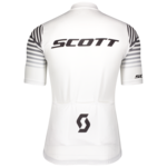 2020 CYCLING JERSEY SCOTT WHITE SHORT SLEEVE AND BIB SHORT