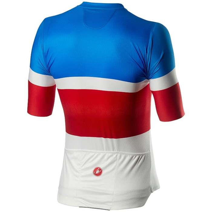 2020 CASTELLI Set (2 Teile) Milano weiß - blau - rot