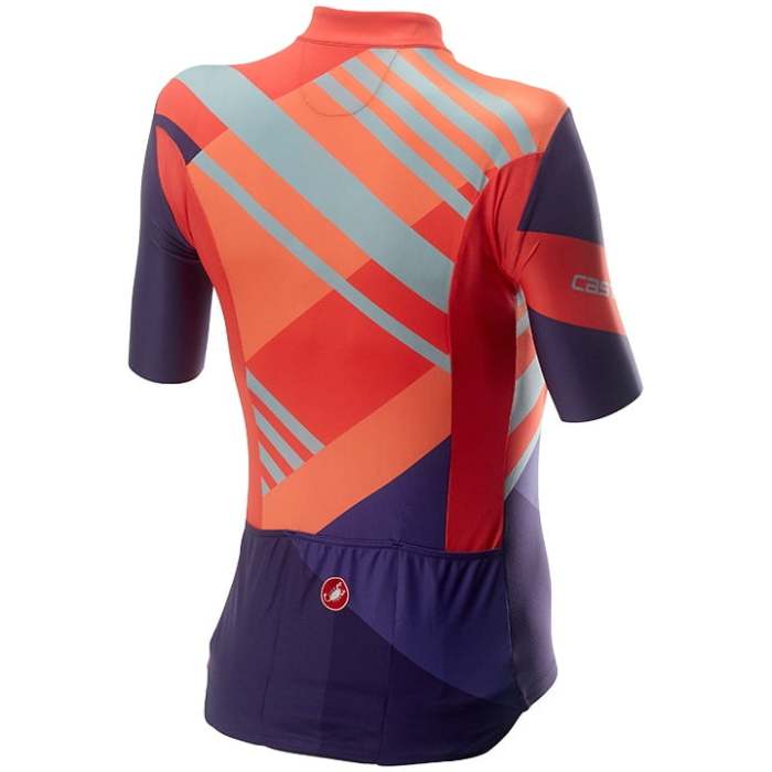 2020 CASTELLI Damentrikot Talento lila - orange