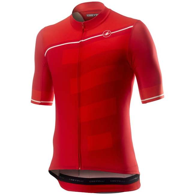 2020 CASTELLI Kurzarmtrikot Trofeo rot