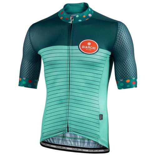 2020 BIANCHI MILANO Kurzarmtrikot Taloro grün