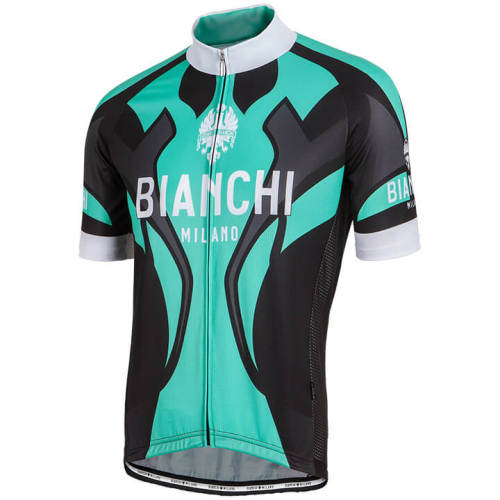 2020 BIANCHI MILANO Kurzarmtrikot Ocreza schwarz