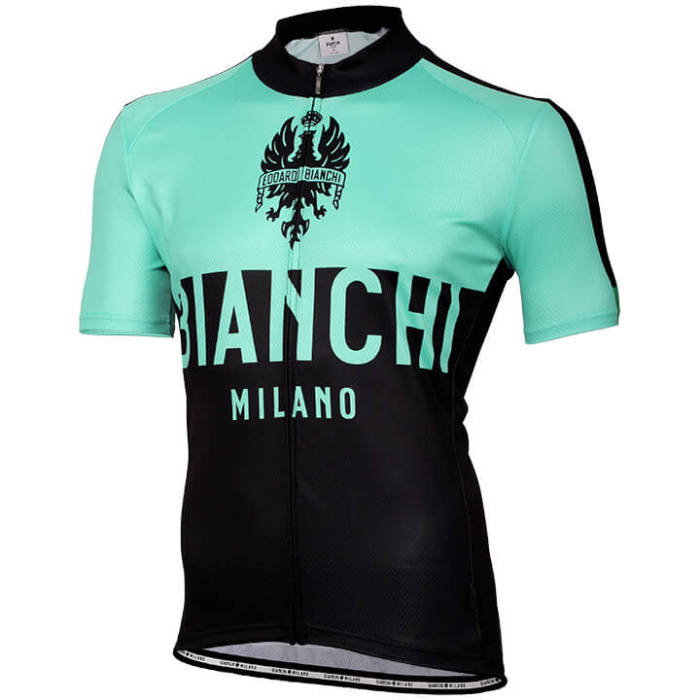 2020 BIANCHI MILANO Kurzarmtrikot Cinca schwarz