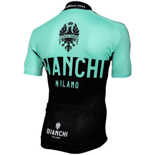 2020 BIANCHI MILANO Kurzarmtrikot Nalon schwarz