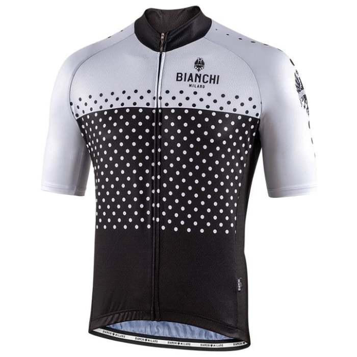 2020 BIANCHI MILANO Kurzarmtrikot Quirra weiß - schwarz