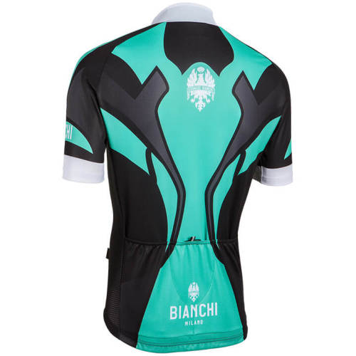 2020 BIANCHI MILANO Kurzarmtrikot Ocreza schwarz