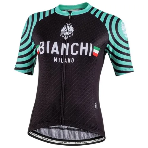 2020 BIANCHI MILANO cycling jersey and shorts set Altana schwarz - grün
