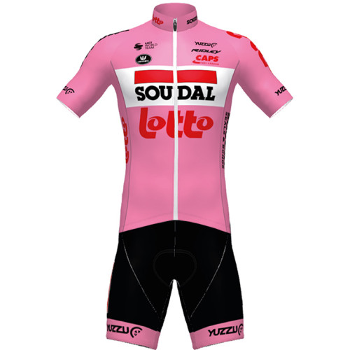 Set SOUDAL LOTTO Giro d´Italia 2020 (2 Teile) pink