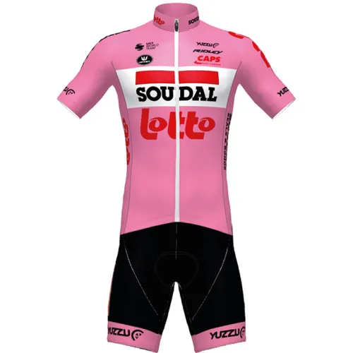 Set SOUDAL LOTTO Giro d´Italia 2020 (2 Teile) pink