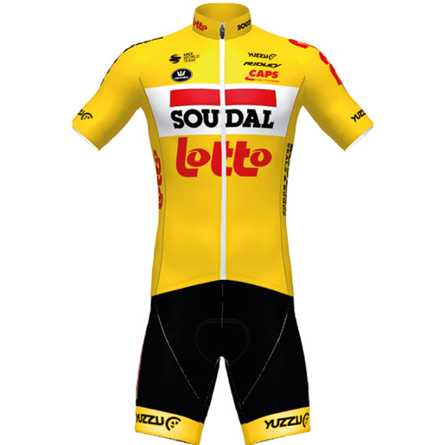 Set SOUDAL LOTTO TDF 2020 (2 Teile) gelb