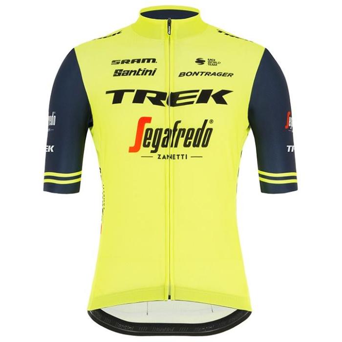 TREK-SEGAFREDO TRAINING 2021 SET (2 PIECES) NEON YELLOW - BLUE