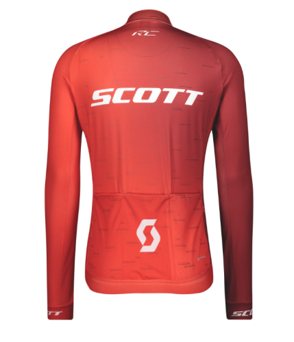 SCOTT Red RC PRO LSL MEN'S SHIRT 2021