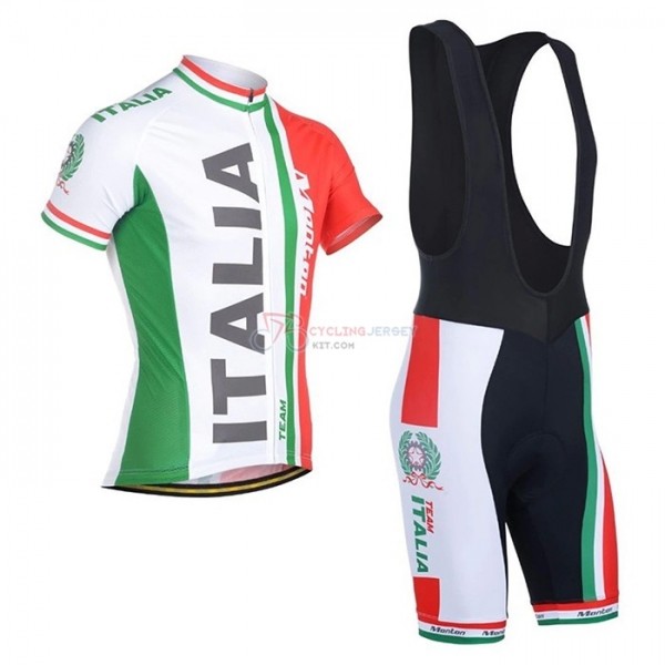 ITALIA CYCLING JERSEY KIT SHORT SLEEVE 2021 RED GREEN