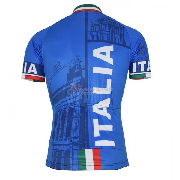 ITALIA CYCLING JERSEY KIT SHORT SLEEVE 2021 BLUE