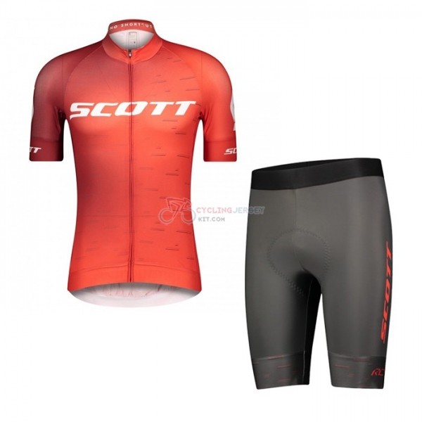 SCOTT CYCLING JERSEY KIT SHORT SLEEVE 2021 RED