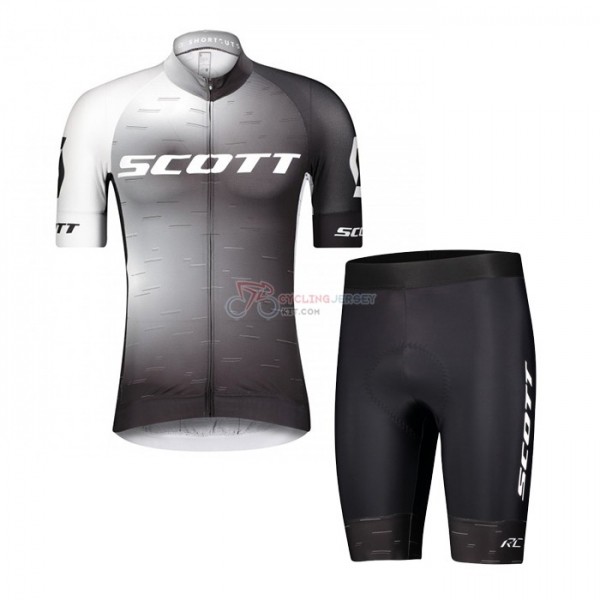 SCOTT CYCLING JERSEY KIT SHORT SLEEVE 2021 WHITE