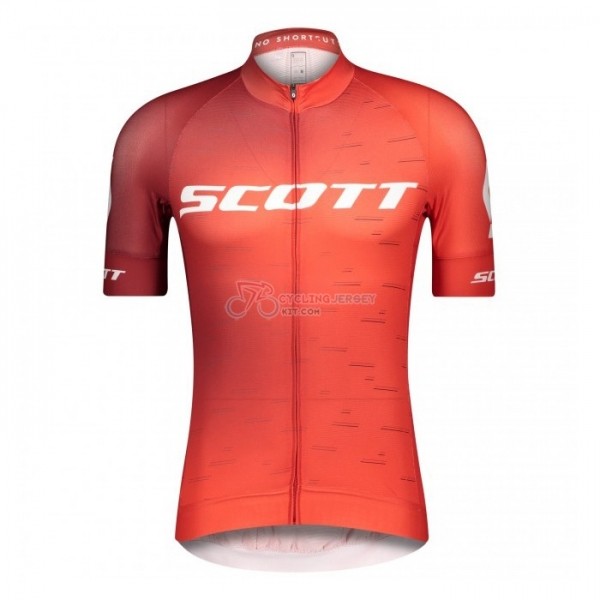 SCOTT CYCLING JERSEY KIT SHORT SLEEVE 2021 RED