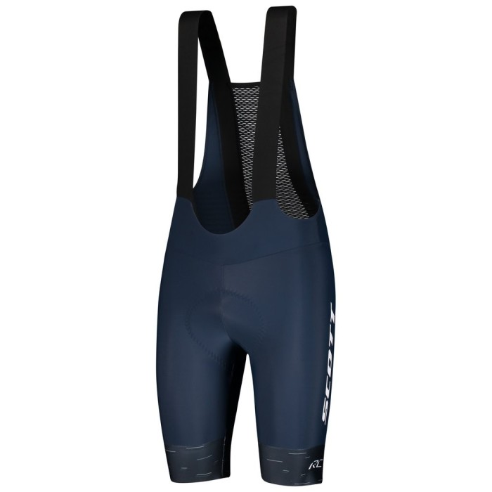 2021 SCOTT-RC Pro Blue Cycling Jersey And Bib Shorts Set