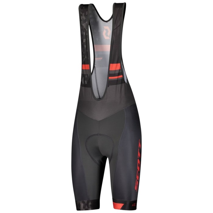 2021 SCOTT-RC Team 2.0 Red Cycling Jersey And Bib Shorts Set