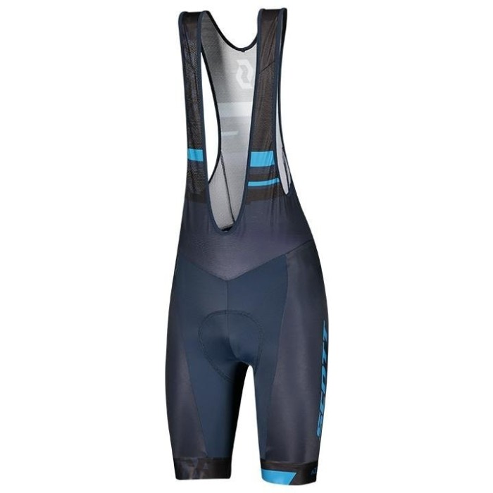 2021 SCOTT-RC Team 2.0 Blue Cycling Jersey And Bib Shorts Set