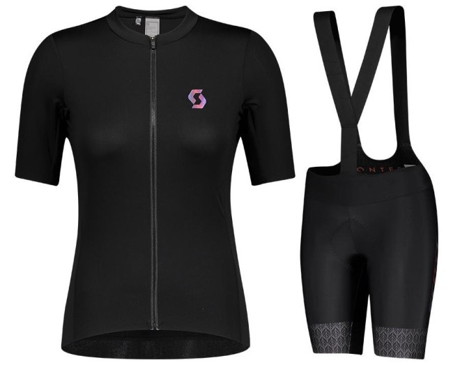 2021 Scott RC Contessa Women Cycling Jersey And Bib Shorts Set