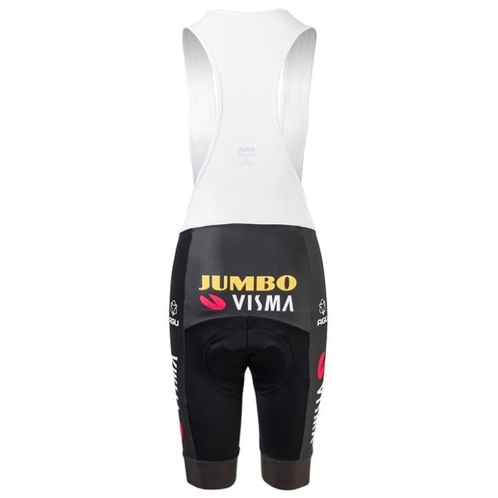 2021 Team Jumbo Visma Yellow Women Cycling Jersey And Bib Shorts Set