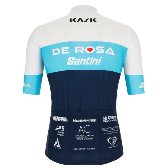 2021 Team De-Rosa Cycling Jersey And Bib Shorts Set