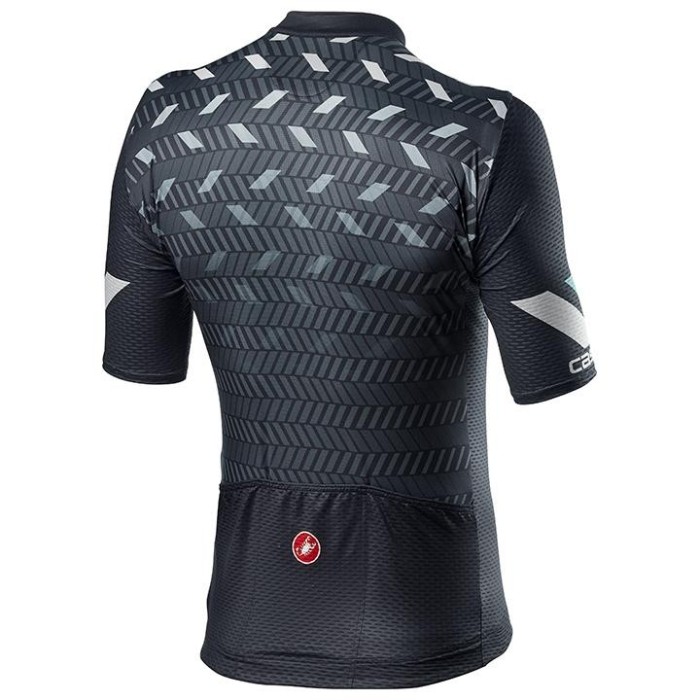 2021 Cаstelli Avanti Gery-Black Cycling Jersey And Bib Shorts Set