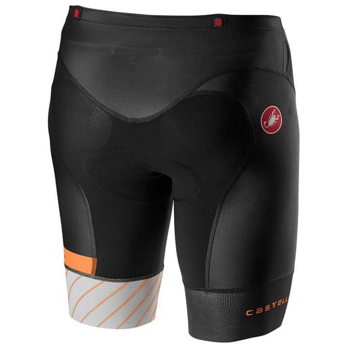 CASTELLI FREE SANREMO 2 TRI SUIT GREY - ORANGE