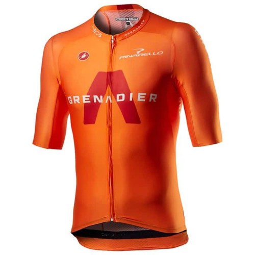 INEOS GRENADIER KURZARMTRIKOT AERO RACE 6.0 TRAINING 2021 ORANGE