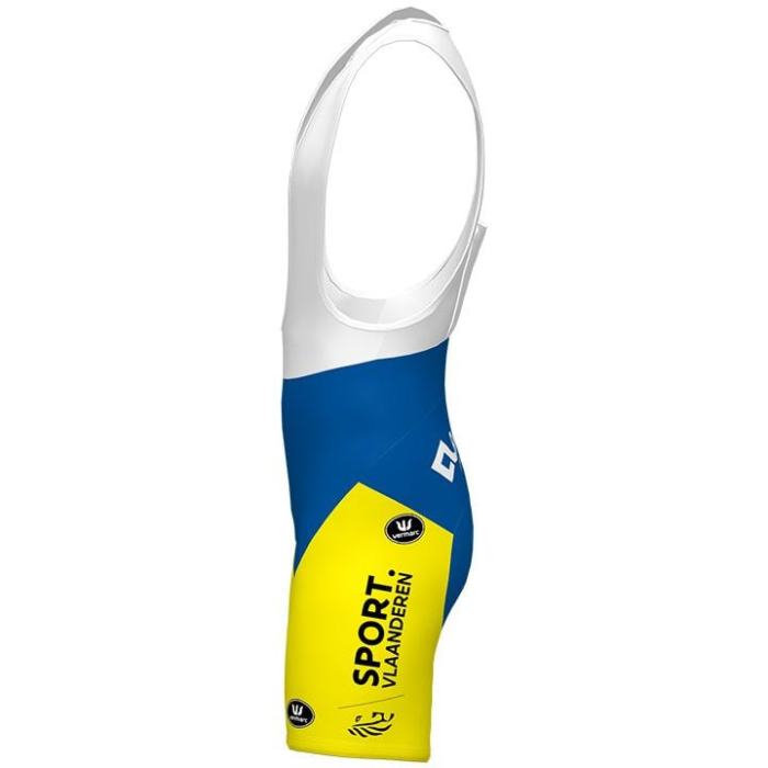 SPORT VLAANDEREN-BALOISE 2021 SET (2 PIECES) WHITE - BLUE - YELLOW