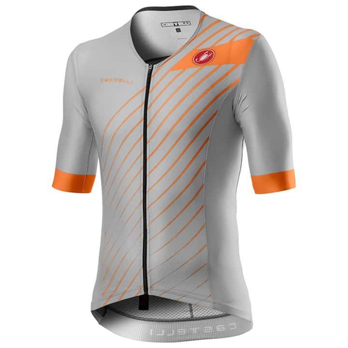 CASTELLI FREE SANREMO 2 TRI SUIT GREY - ORANGE