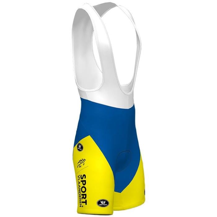 SPORT VLAANDEREN-BALOISE 2021 SET (2 PIECES) WHITE - BLUE - YELLOW