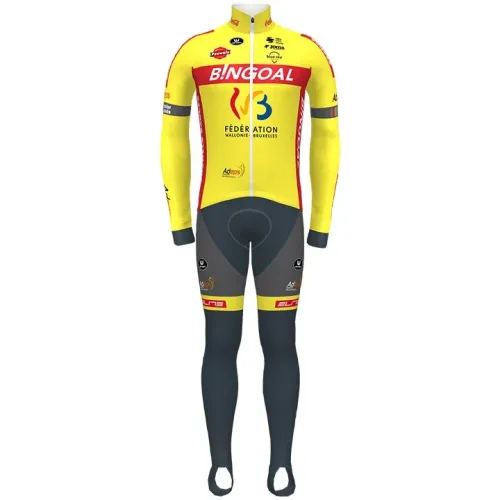 SET WALLONIE BRUXELLES 2021 (2 TEILE) NEONGELB