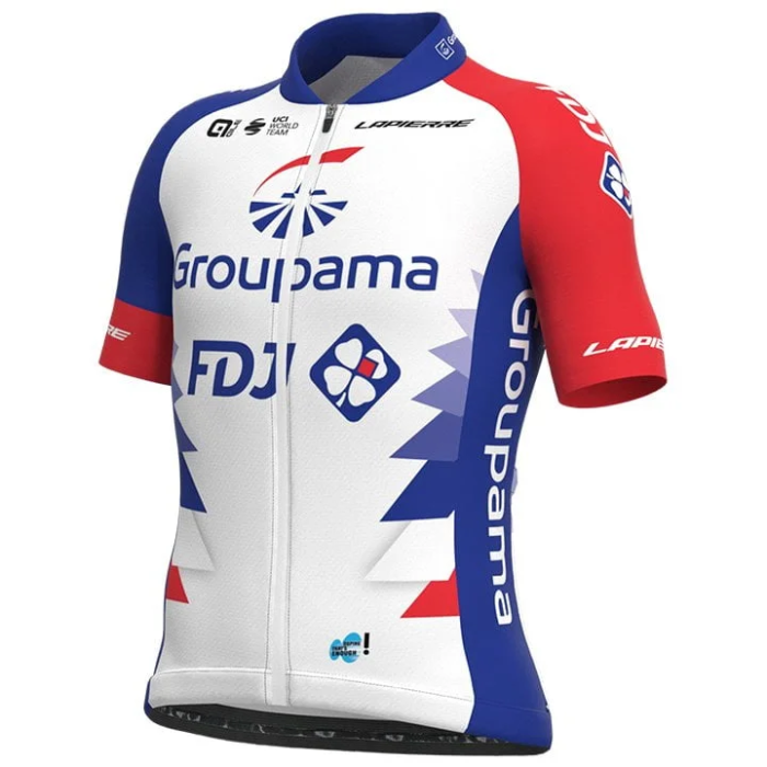 2021 Team FDJ Groupama Cycling Jersey And Bib Shorts Set