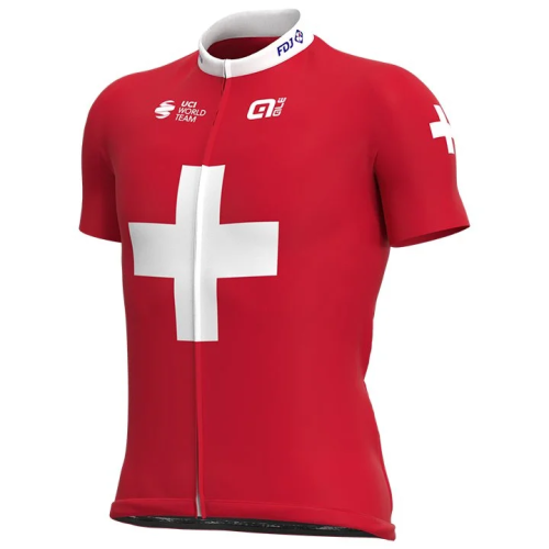 SET GROUPAMA-FDJ SCHWEIZER MEISTER 2021 (2 T) ROT