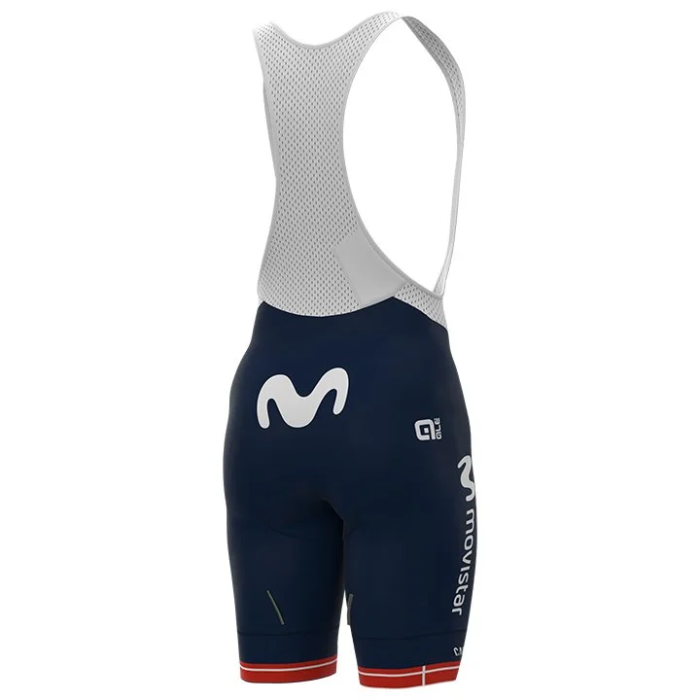 DAMEN-SET MOVISTAR TEAM Women cycling jersey and bib shorts set DÄNISCHER MEISTER 2021 (2 T)