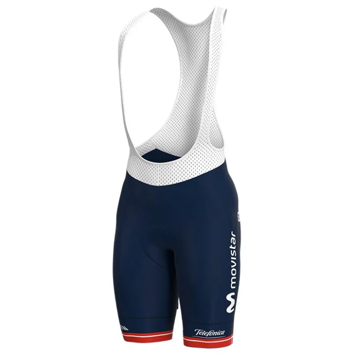 DAMEN-SET MOVISTAR TEAM Women cycling jersey and bib shorts set DÄNISCHER MEISTER 2021 (2 T)