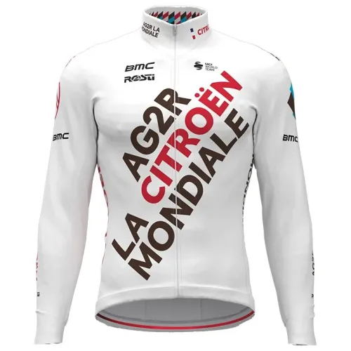 SET AG2R CITROËN TEAM 2021 (2 TEILE) WEISS - BRAUN - ROT
