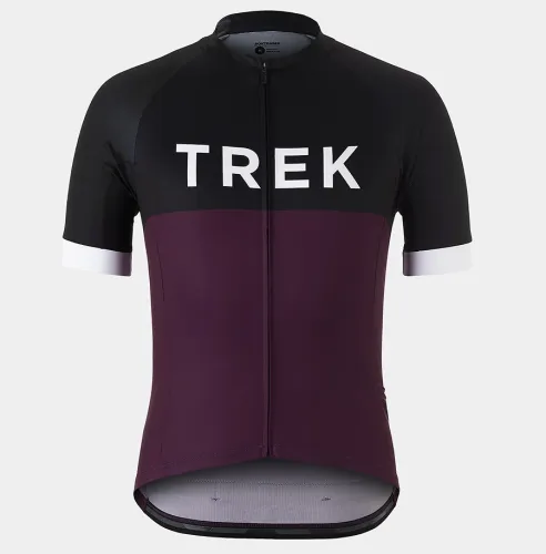 2021 Bontrager Trek Circuit BZ Black Cycling Jersey And Bib Shorts Set
