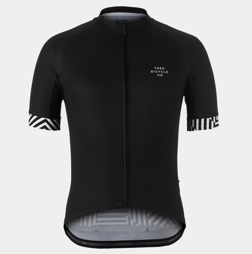 2021 Bontrager Trek Circuit BM Black Cycling Jersey And Bib Shorts Set