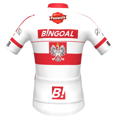 BINGOAL-WALLONIE BRUXELLES POLNISCHER MEISTER 2021 WEISS - ROT