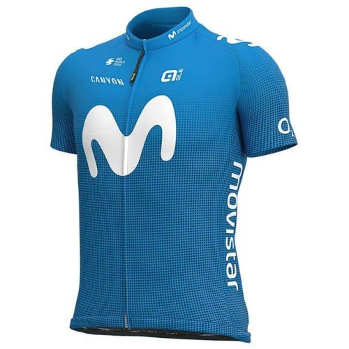2021 Team Movistar Cycling Jersey And Bib Shorts Set