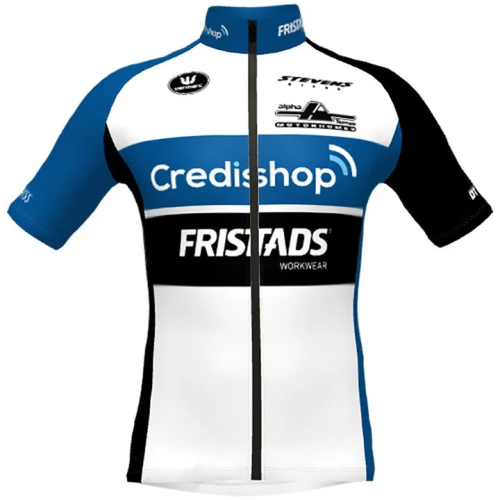 CREDISHOP-FRISTADS KURZARMTRIKOT 2021 WEISS - SCHWARZ - BLAU