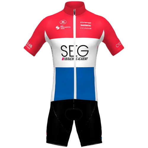 SET SEG RACING ACADEMY NIEDERLÄNDISCHER MEISTER 2021 WEISS - BLAU - ROT