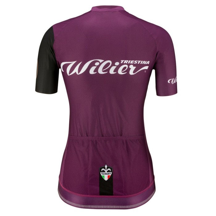 2021 Wilier Club Purple Women Cycling Jersey And Shorts Set
