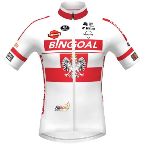 SET BINGOAL-WALLONIE BRUXELLES POLNISCHER MEISTER 2021 (2 T) WEISS - ROT