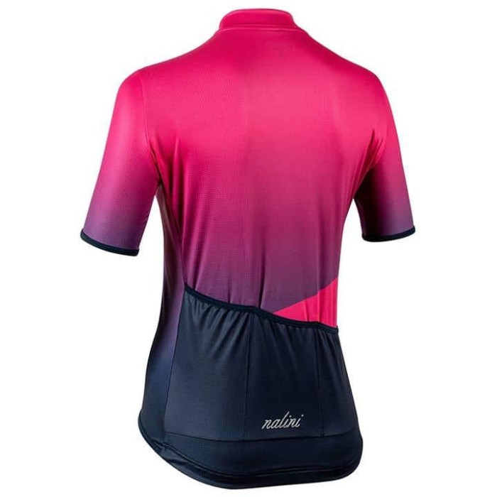 2021 Nalini Turin 06 Women Pink Cycling Jersey And Shorts Set