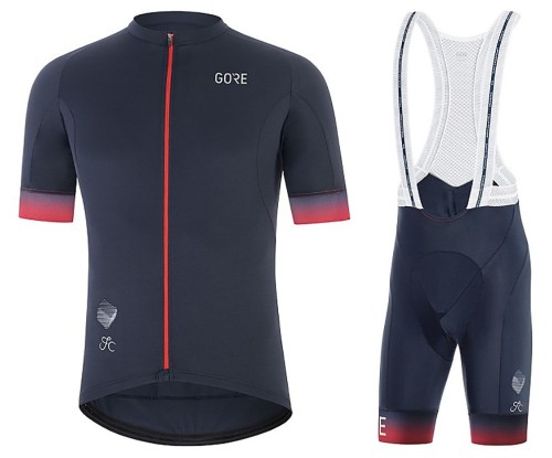 2021 Gore Team C5 Cycling Jersey And Bib Shorts Set